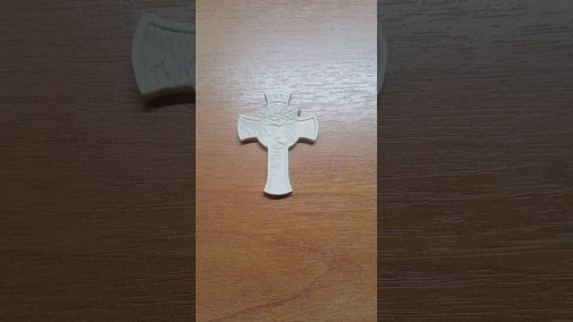 крест -магнит "лик Иисуса"своими руками+чпу