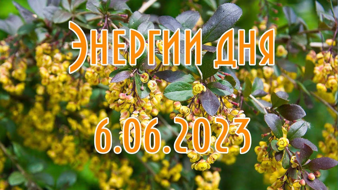 Энергии дня 6.06.2023 - медитация