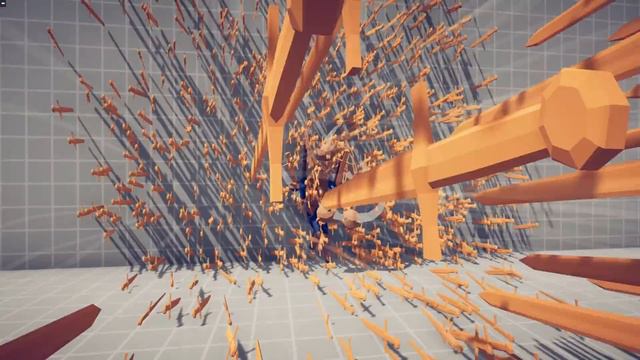 GOLDEN SWORD - PINING EVERY BOSS TO THE WALL | TABS - Totally Accurate Battle Simulator