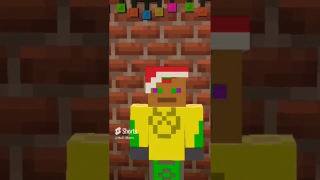 Это ёлка, это я... #прикол #minecraft #мем