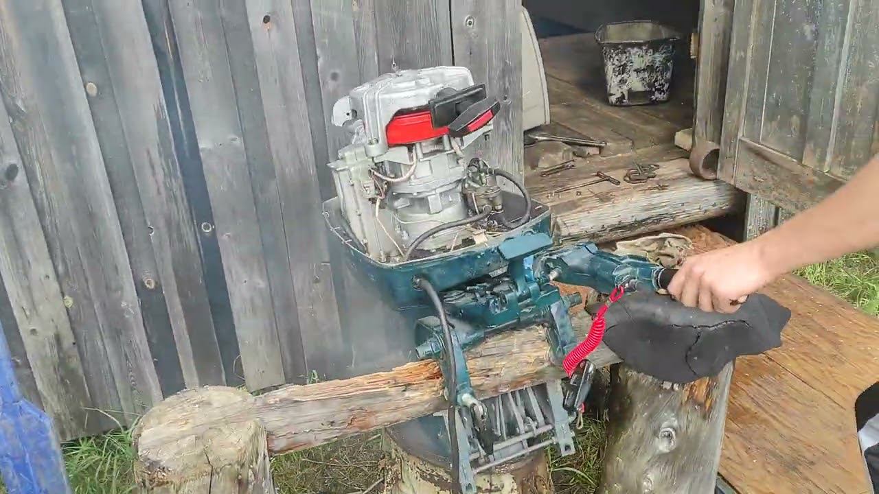 Самый последний заводской Вихрь! Вихрь 30МА 2го исполнения. Работает!