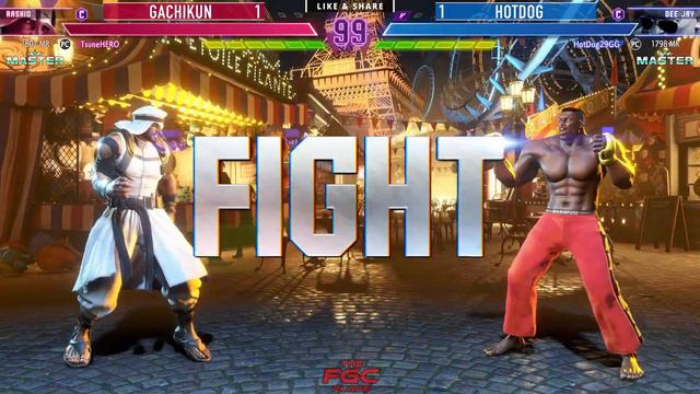 SF6 🔥 Gachikun (Rashid) vs HotDog (Dee Jay) 🔥 Street Fighter 6