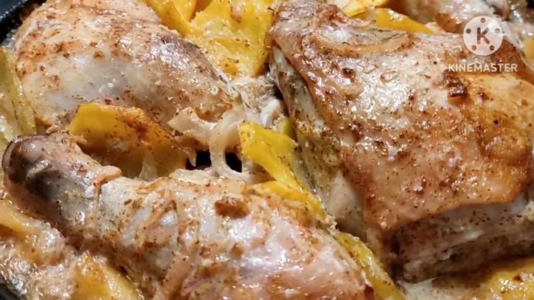 Картошка с курицей в духовке. Рецепт на каждый день или на ужин