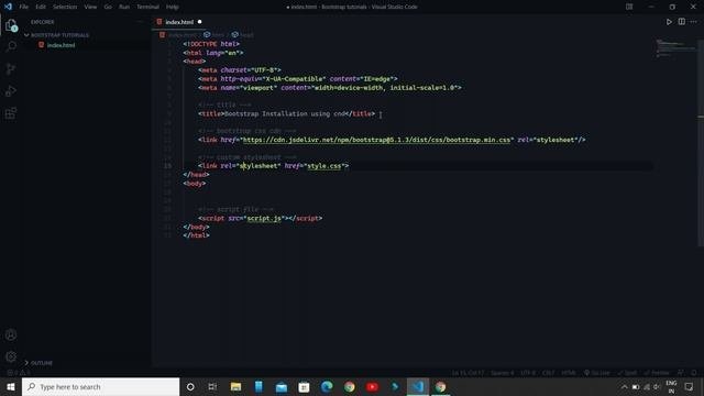 Bootstrap Installation using CDN  Bootstrap Tutorial 1  Naman Garg