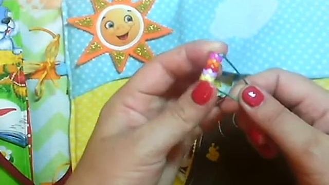 развивающая мягкая книжка