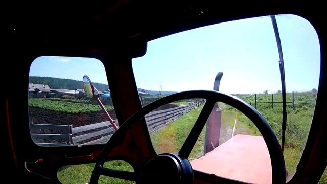 Снова окучивал огороды.. На т 16 косил огород завез дровишек и т д