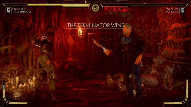 Mortal Kombat 11 Terminator vs. Jax Briggs