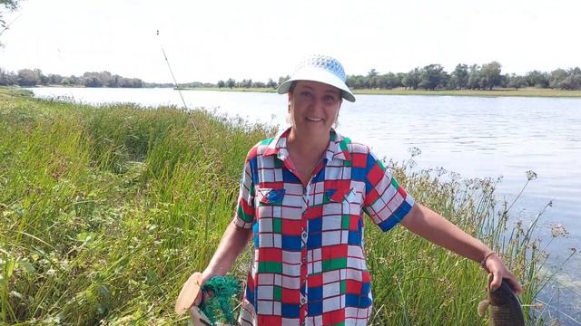 Клёвая рыбалка в Астраханской области/Наловили полный садок сазанов