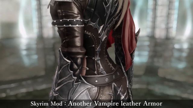【Skyrim Mod】 Another Vampire leather Armor ｜ PC ＆ Xbox ｜ スカイリムおすすめMod