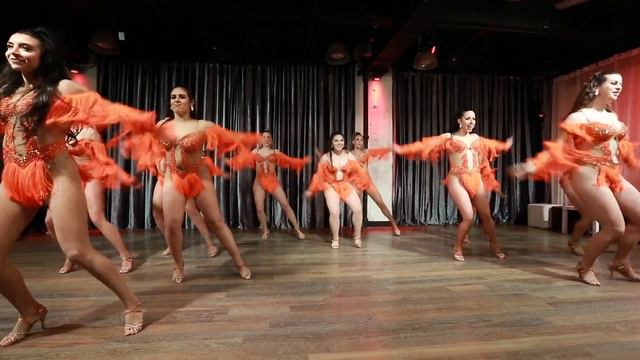 FIERCE MTL (troupe semi-pro), 'La Rumba Buena' (salsa), soirée 'Baila Con Gusto', 29 février 2024.