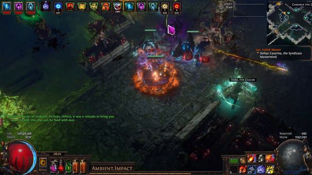 MeteorIHardlyKnowHer vs. Immortal Syndicate Mastermind - Path of Exile