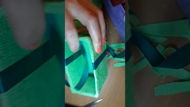 Шкатулка без крышки из коробки.