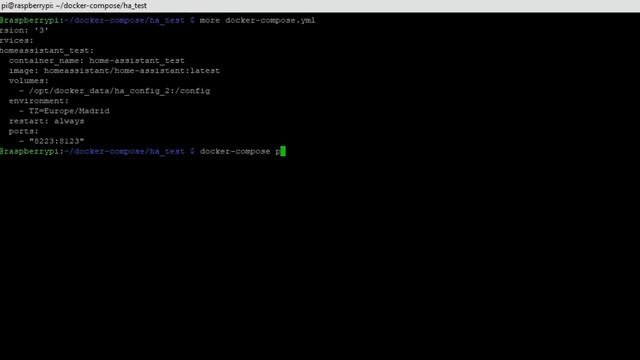 Actualizar Home Assistant con Docker Compose