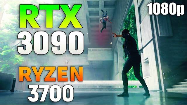 RTX 3090 + Ryzen 7 3700X Test in 10 Games l 1080p l