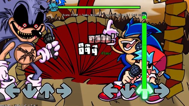 FNF Sonic.exe Execution