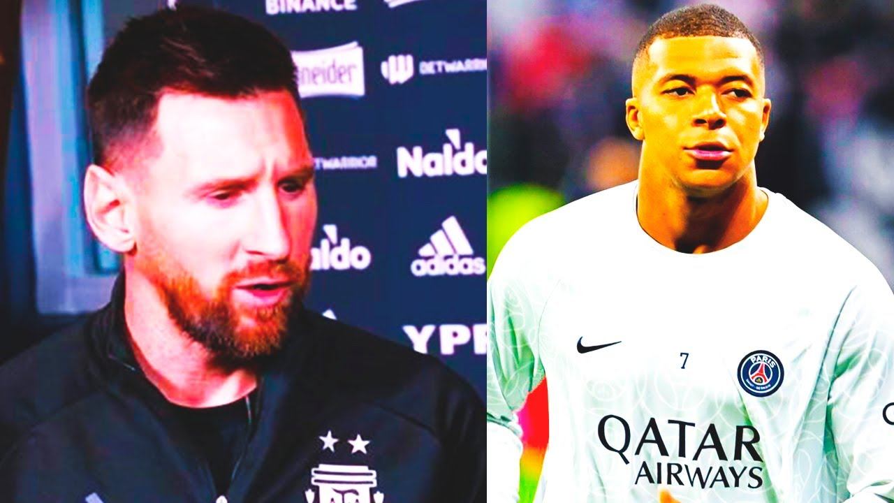 MESSI FINALLY SAID WHAT HE THINKS ABOUT KYLIAN MBAPPE! IT SET THE FOOTBALL WORLD ON FIRE!