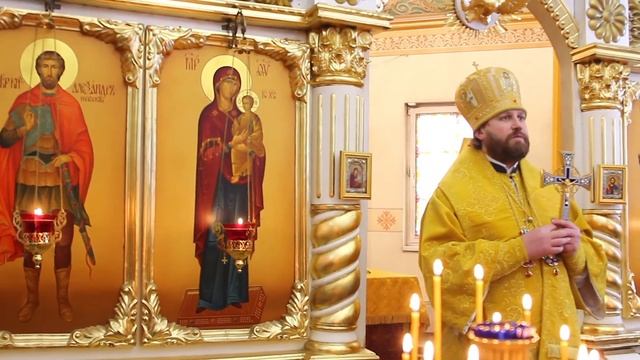 2016-12-06 Владыка Фома-Поздравление протоиерея Александра Здоренко