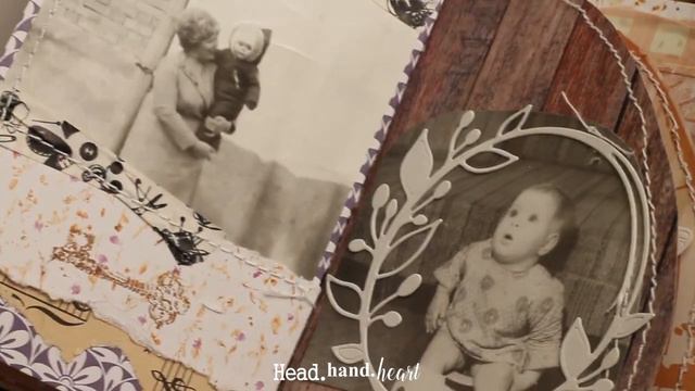Альбом "Stay truthful" Кристины Head.Hand.Heart для EcoPaper\\Скрапбукинг