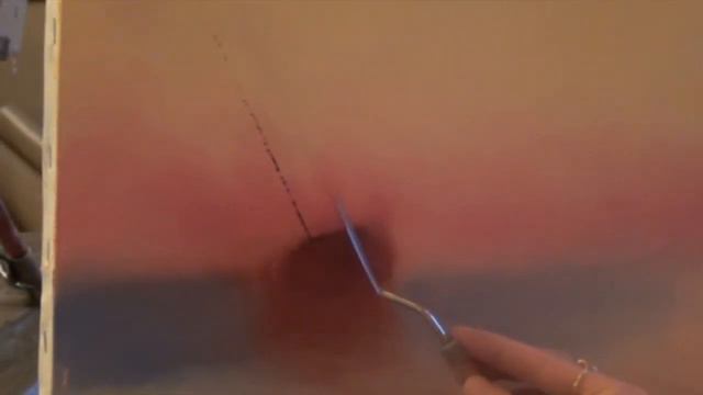 урок масляной живописи для взрослых кораблик Т.Александрова