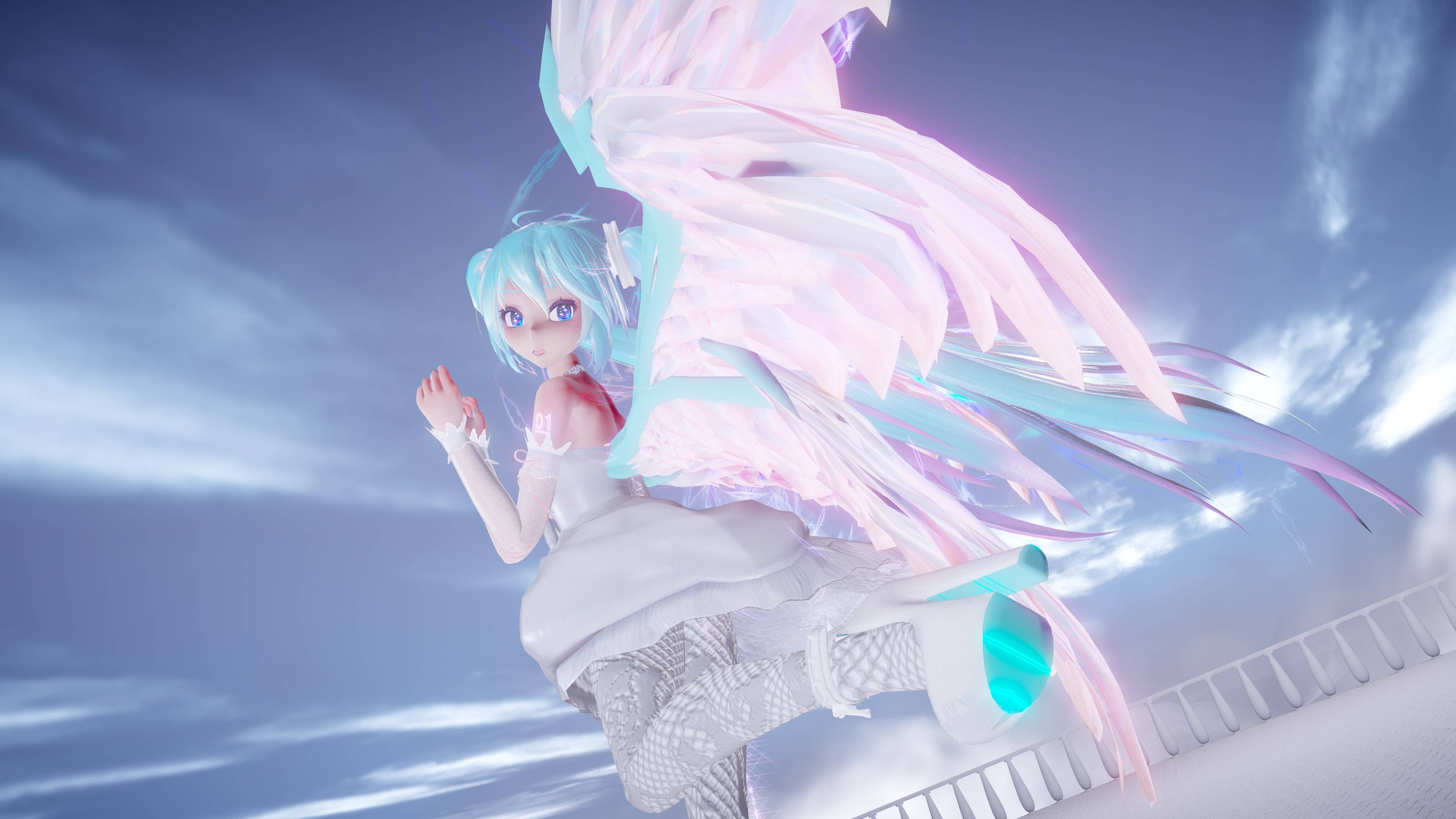 [MMD] Hand In Hand /fairytime/WeddingMiku