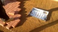 Быстрая укладка тротуарной плитки своими руками.