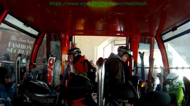 Китцбюэль 3S Австрия Kitzbühel 3S самый длинный пролет в мире подвесная вагонная канатная дорога