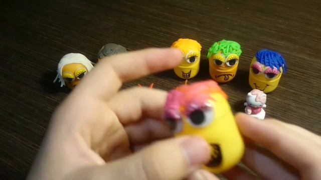 Открываем киндер сюрпризы. Капсулы. Open Kinder Surprise.  Capsules