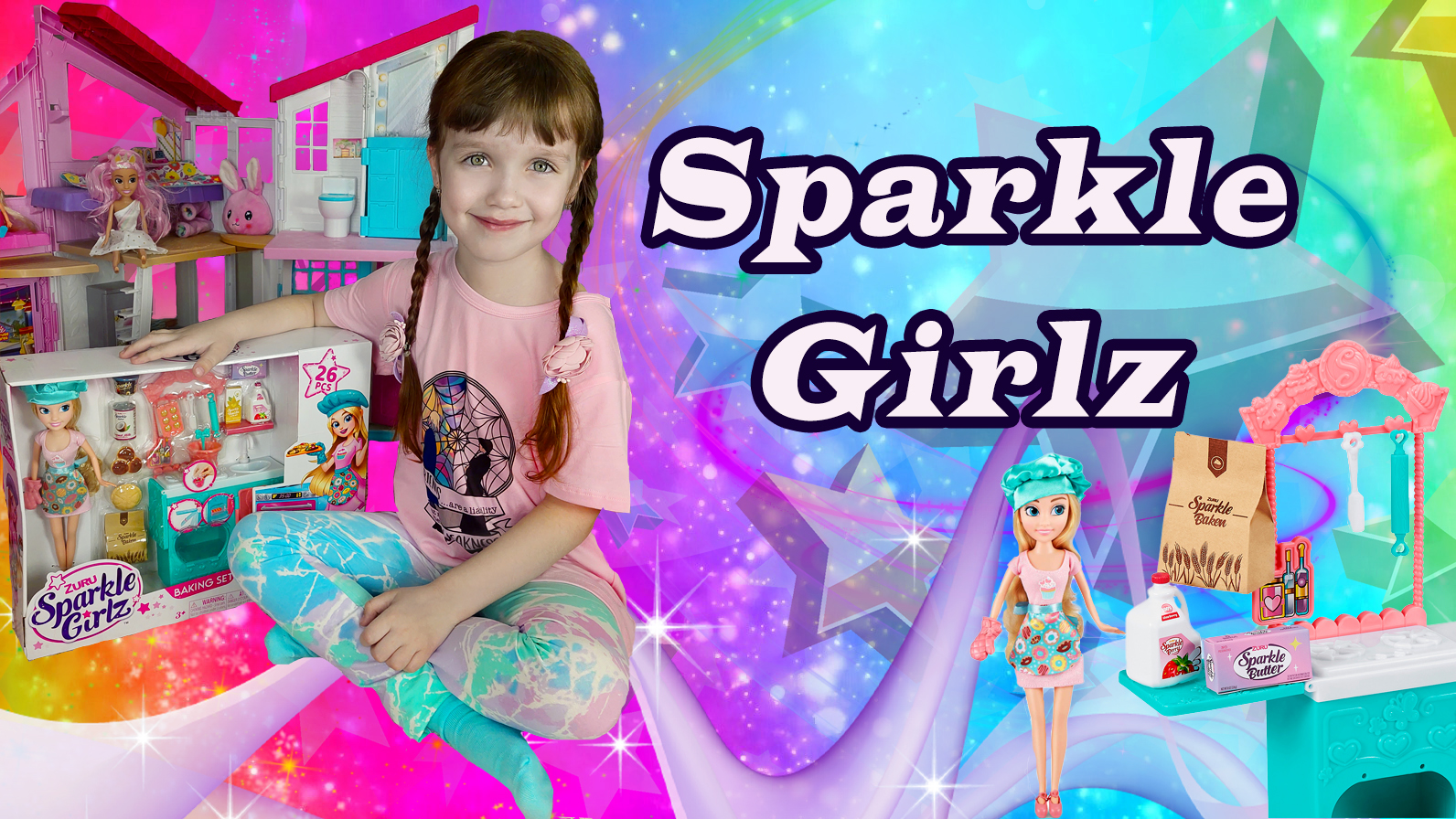 РАСПАКОВКА игрушки ZURU Sparkle Girlz