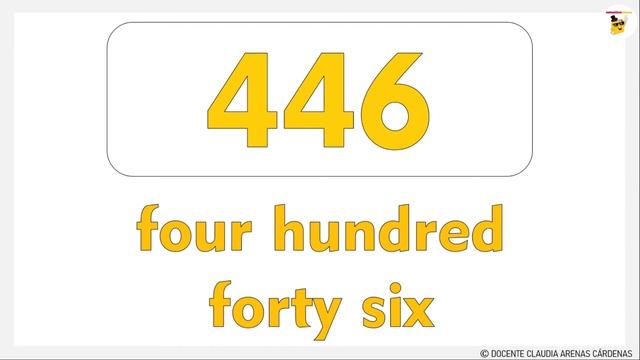 Numbers 400 to 500 in English Words I Counting To 500 by 1s  Counting Numbers