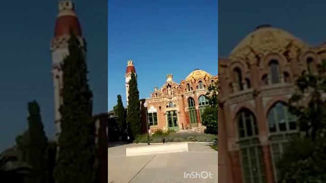 Госпиталь  San Pau.  Маленький город в центре Барселоны