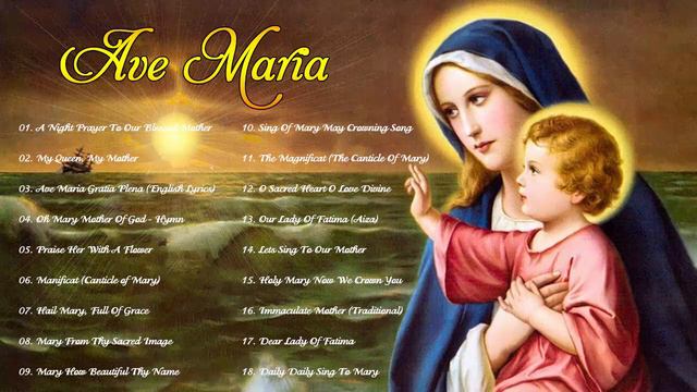 Classic Marian Hymns Sung in Gregorian, Ambrosian And Gallican Chants | Ave Maria - Ave Maris Stell