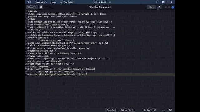 • How To Install Laravel 9 On Kali Linux •