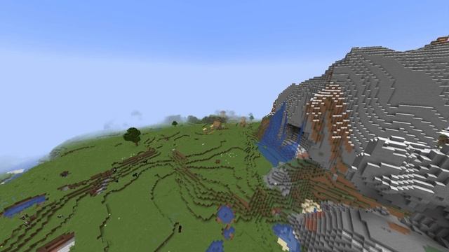 Minecraft 1.17 java seed: Spawn near 5 villages and pillager outpost