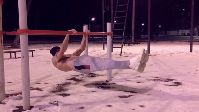 Как я тренируюсь зимой!