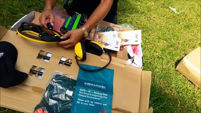 Minelab Excalibur II Unboxing and Testing