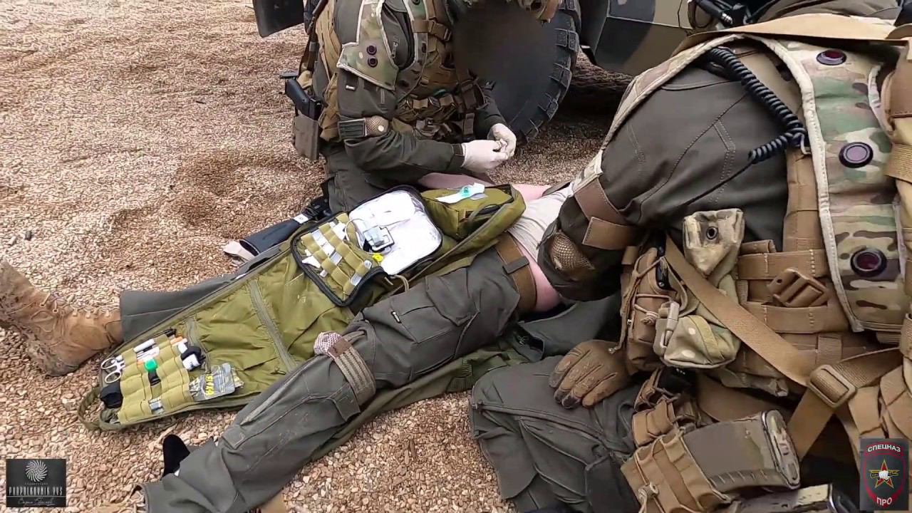 Актуальные вопросы оказания помощи раненым на поле боя в современных условиях - полная версия.