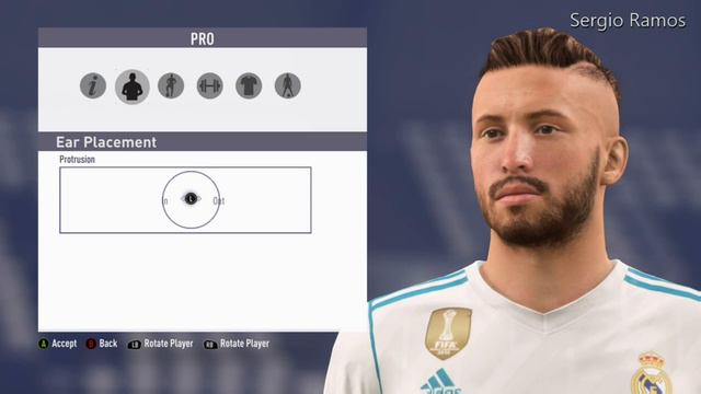 FIFA 18 SERGIO RAMOS LOOK ALIKE | PRO CLUBS