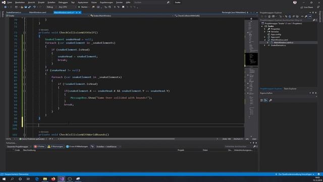 WPF Snake Game - Part 2