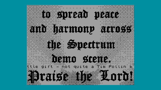 Yerz Gift - Gasman/Hooy-Program  [#zx spectrum AY Music Demo]