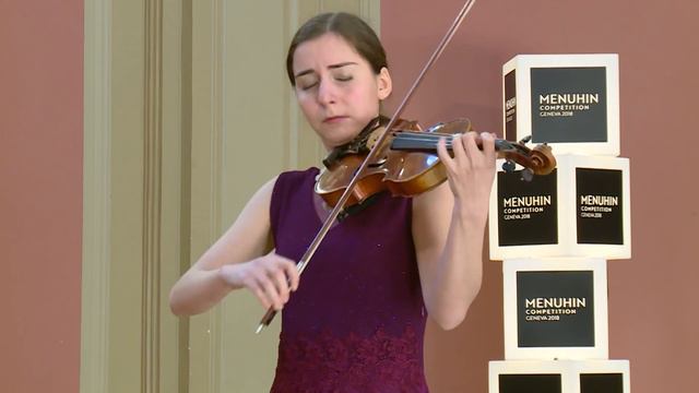 DIANA ADAMYAN / Menuhin Competition 2018, Senior semi-finals