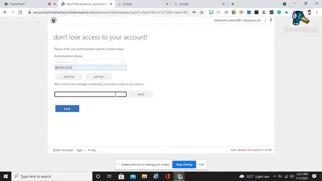 Microsoft 365 Account Activation