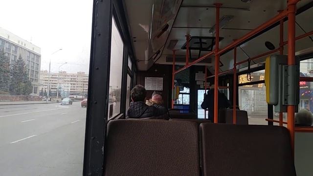 Автобус Минска МАЗ-105.065,гос.№ АВ 1913-7, марш.43т (03.11.2019)