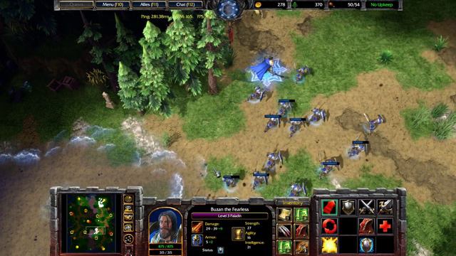 Warcraft 3 Reforged Quenching (4K WQHD) - HvO Footman war! and the power of resurrection