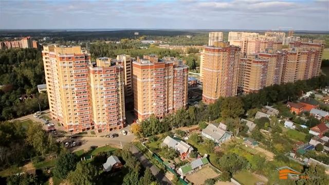 Видеосъемка строительных объектов с квадрокоптера