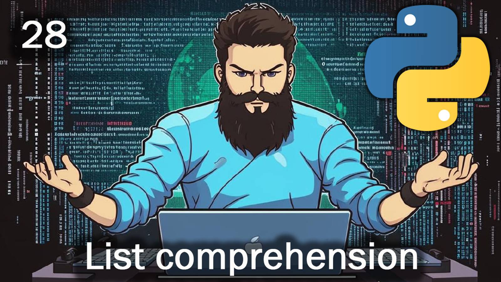 Python 28 List comprehension