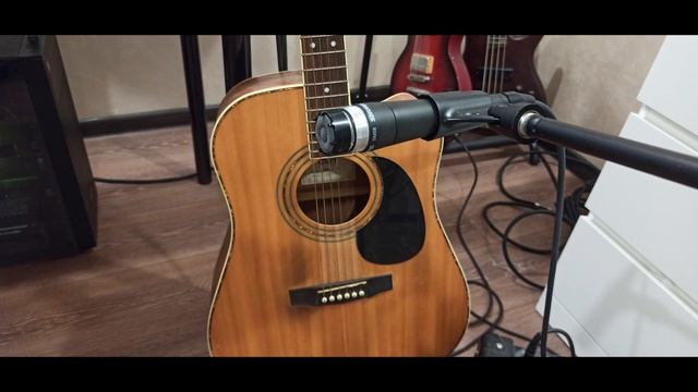 Микрофон Shure SM58-LCE - запись ритм гитары без решетки