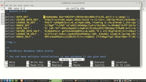 3 LAMP series Wordpress configuration