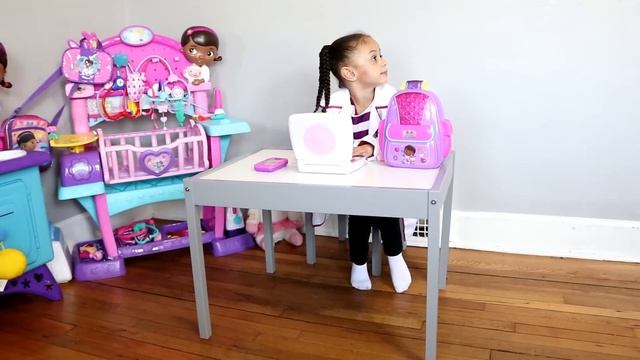 Disney Doc Mcstuffins First Responders Backpack Set with Baby Doll Imanis Family Fun World