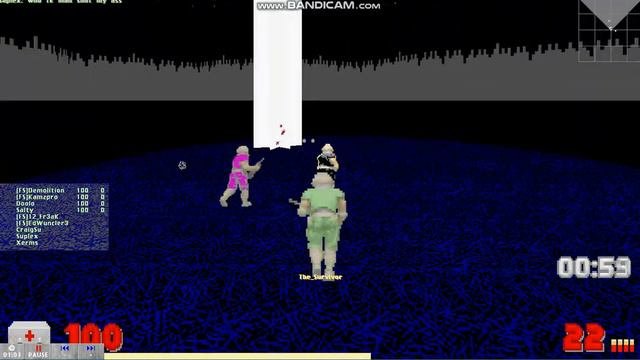 Online Doom - X-Games.WAD - MAP01 (Starfall)