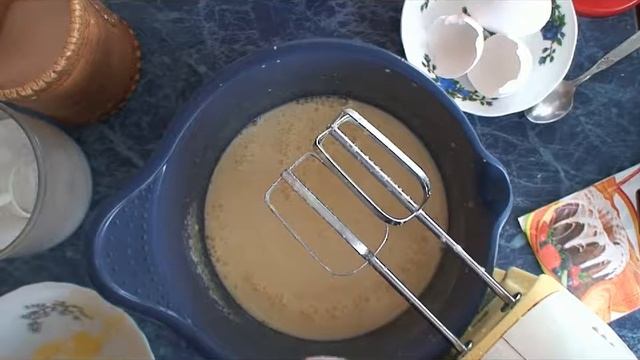 Рецепт: Манные кексы с курагой